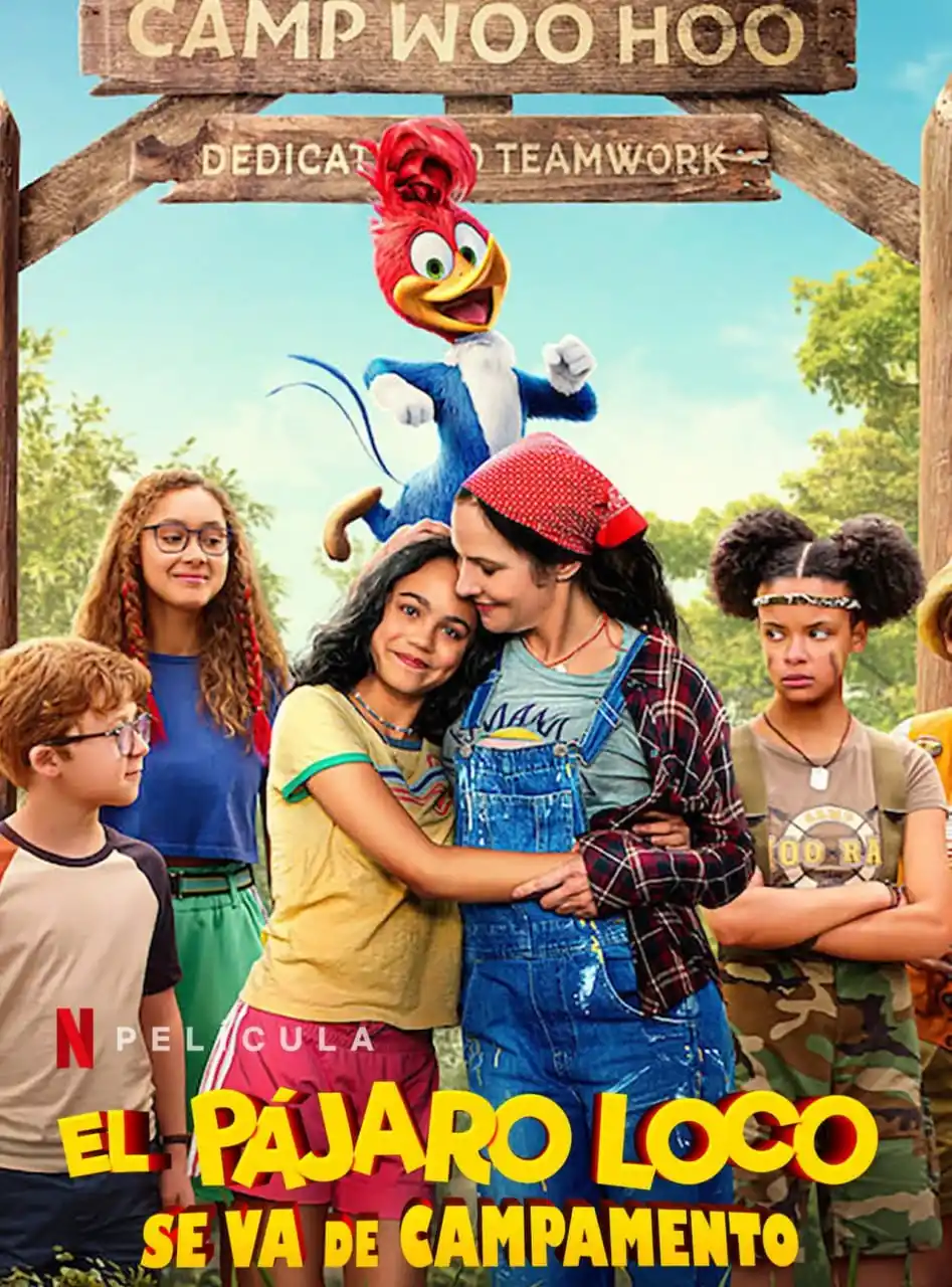 Image from PELÍCULAS™( ͡° ͜ʖ ͡°) 💯🚩SERIES HORROR MIEDO CIENCIA FICCIÓN CINE FRASES STICKERS MUSICA VIDEOS: *🎬🍿 El Pájaro Loco: ¡Lío en el Campamento!* *📆 Año:* 2024 *📽 Categ...