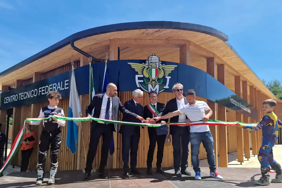 Image from RavennaToday: Il ministro per lo Sport inaugura a Faenza il Centro Tecnico Federale ...