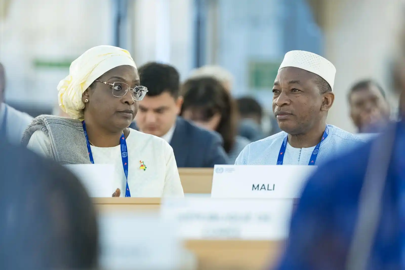 Image from Agence Nigérienne de Presse (ANP): La ministre de la Fonction Publique, du Travail et de l’Emploi a pris ...