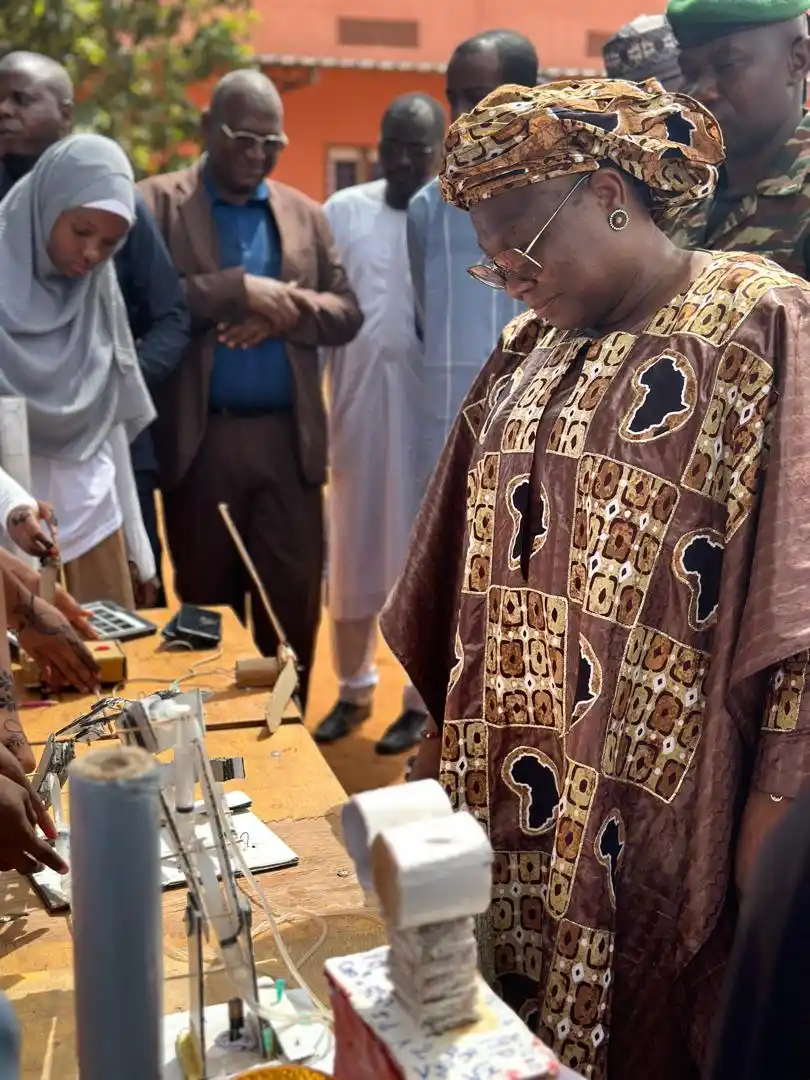 Image from Agence Nigérienne de Presse (ANP): Lancement de la 1ere  édition de la semaine scientifique au lycée scie...