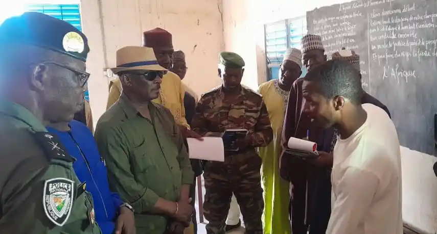 Image from Agence Nigérienne de Presse (ANP): Le Ministre en charge de l'Enseignement professionnel et technique en ...