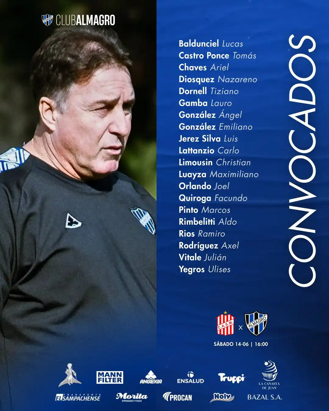 Club Almagro - Oficial post