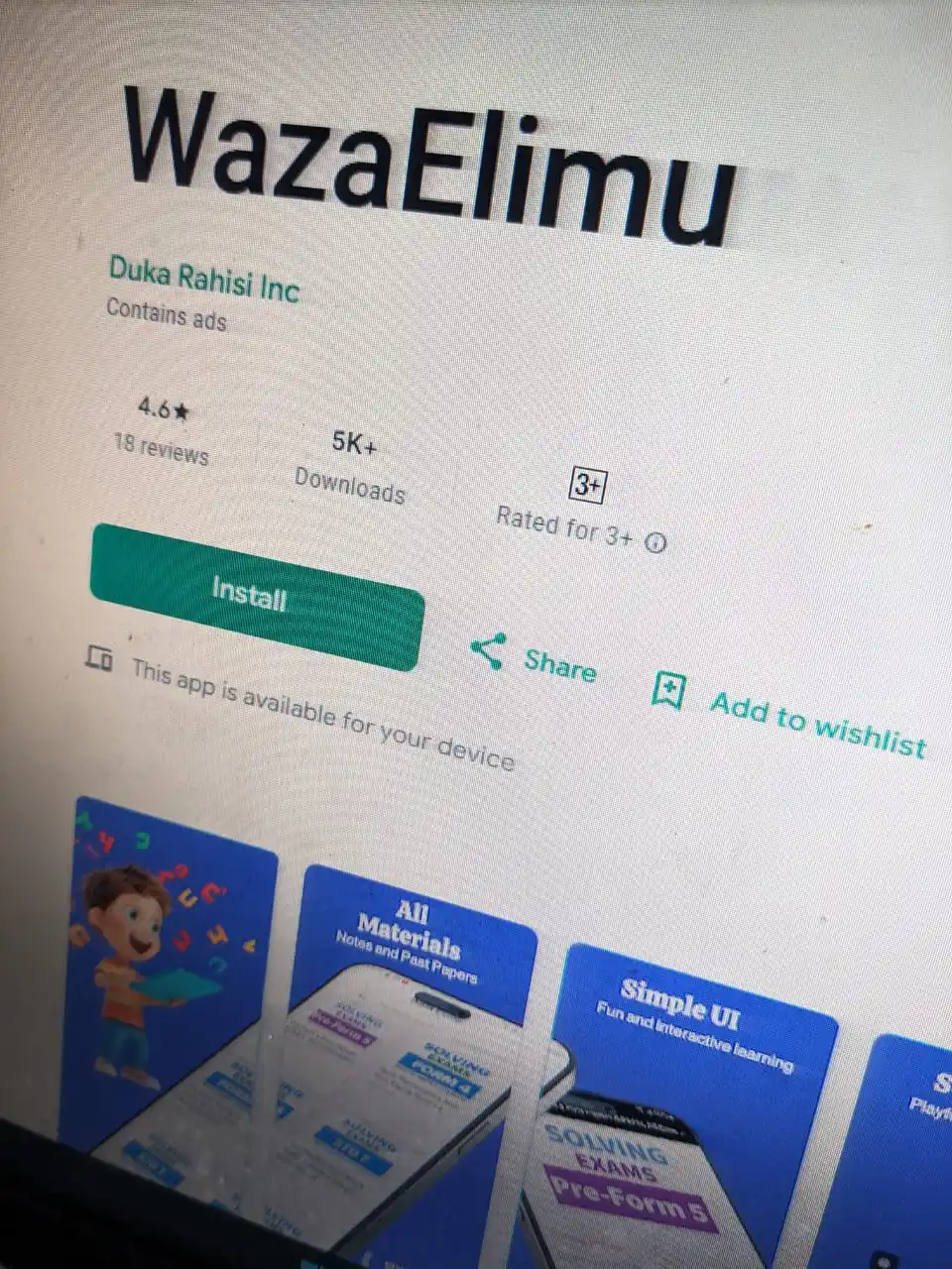 Image from Wazaelimu: Mnaupiga mwingi sana Download 5000+   Kama bado huna App ya Waza Elimu...