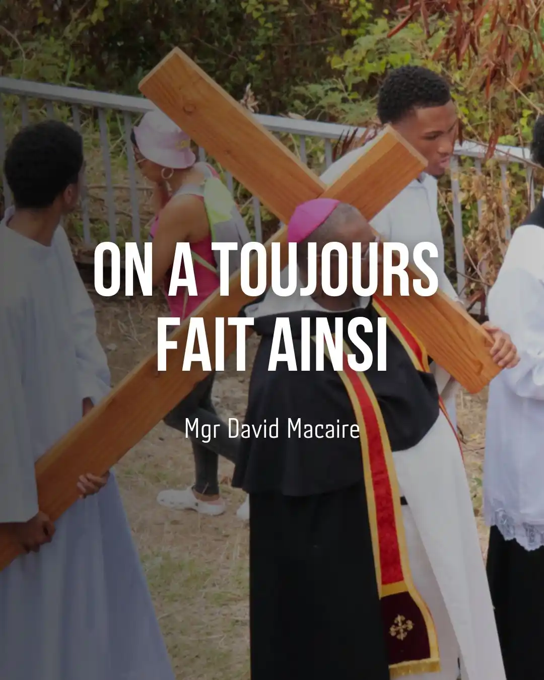 Image from Église Catholique en Martinique (Diocèse de Martinique): 🔥 « On a toujours fait comme ça » : vraiment ? 🔥  À l’heure où l’Égl...