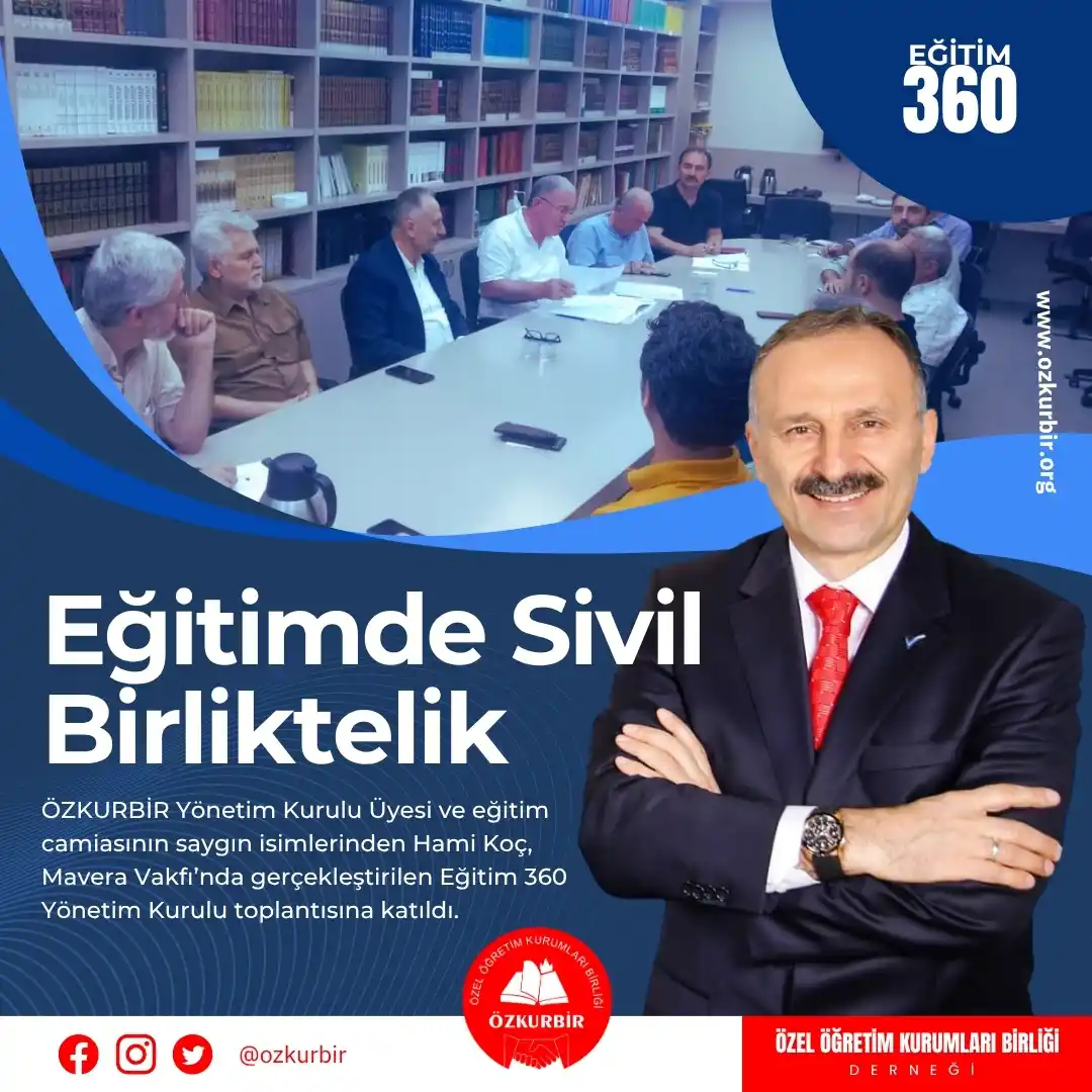 Image from ÖZKURBİR: ÖZKURBİR Yönetim Kurulu Üyesi ve eğitim camiasının saygın isimlerinden...