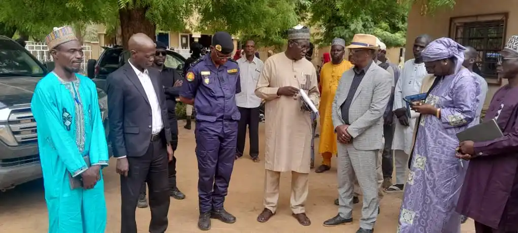 Image from Agence Nigérienne de Presse (ANP): Poursuite de la visite de travail du Ministre de la Formation Professi...