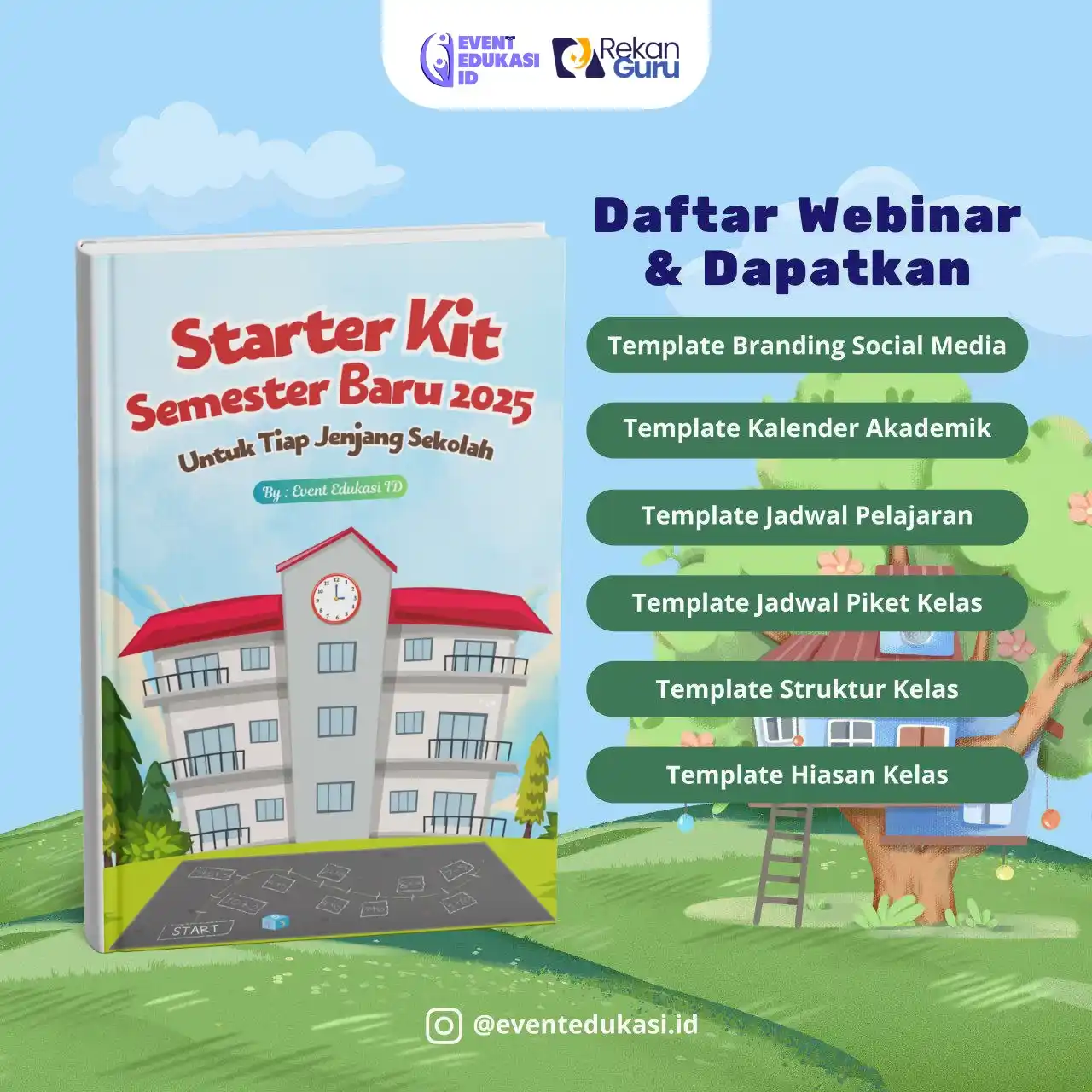 Image from Rekan Guru ID: *SPESIAL STARTER KIT SEMESTER BARU GRATIS!!🤩🎉* Dapatkan Starter Kit...