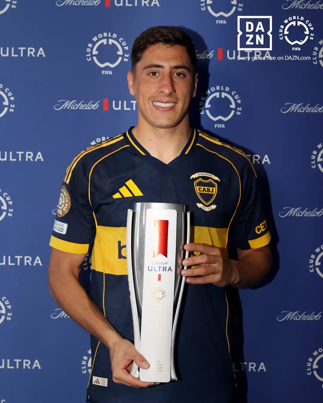 Image from Boca Juniors: Sr. Miguel Ángel Merentiel, MVP del partido 🫡  @FIFA Club WorldCup | ...