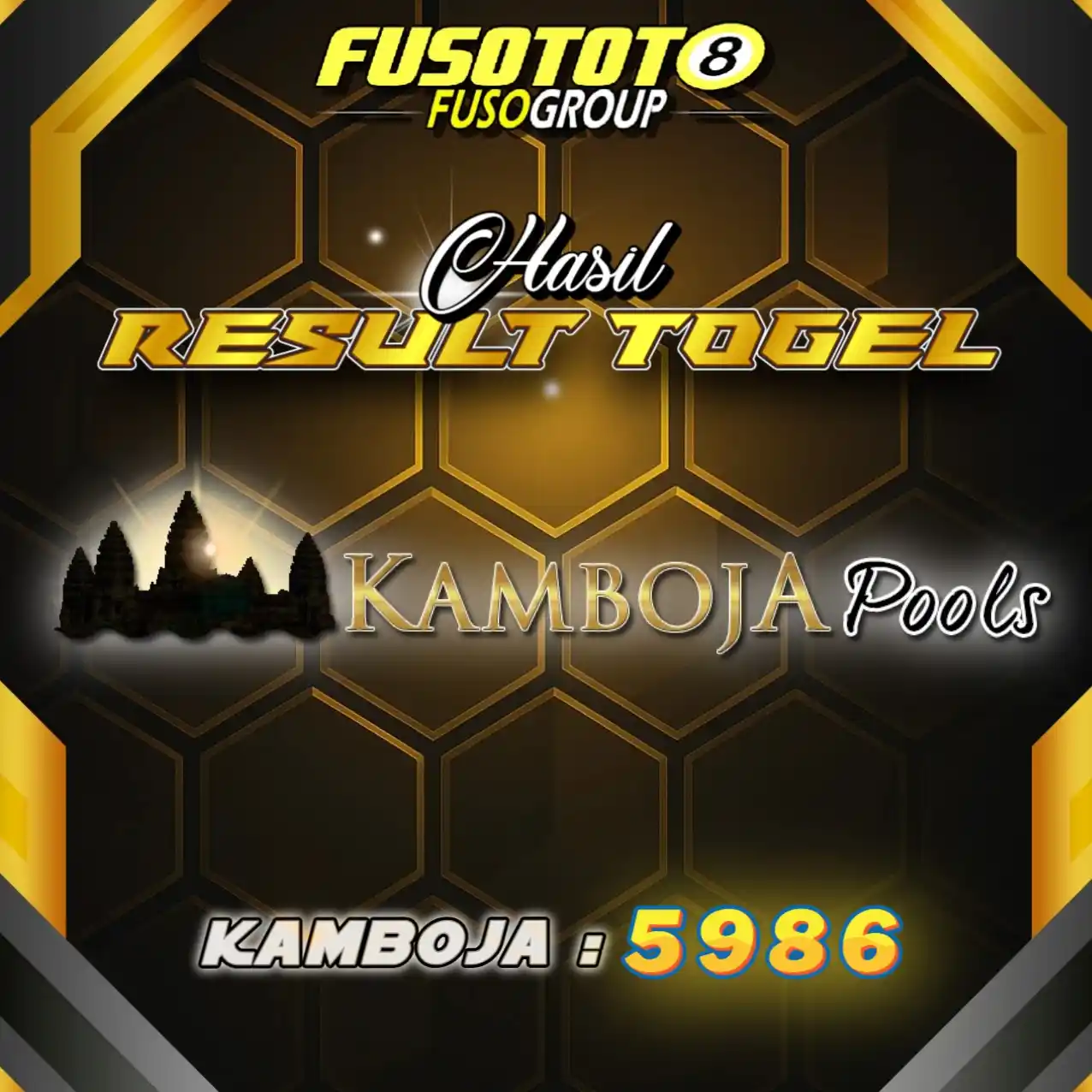 Image from FUSOTOTO: TANGGAL 14/06/2025 HASIL RESULT PASARAN KAMBOJA...