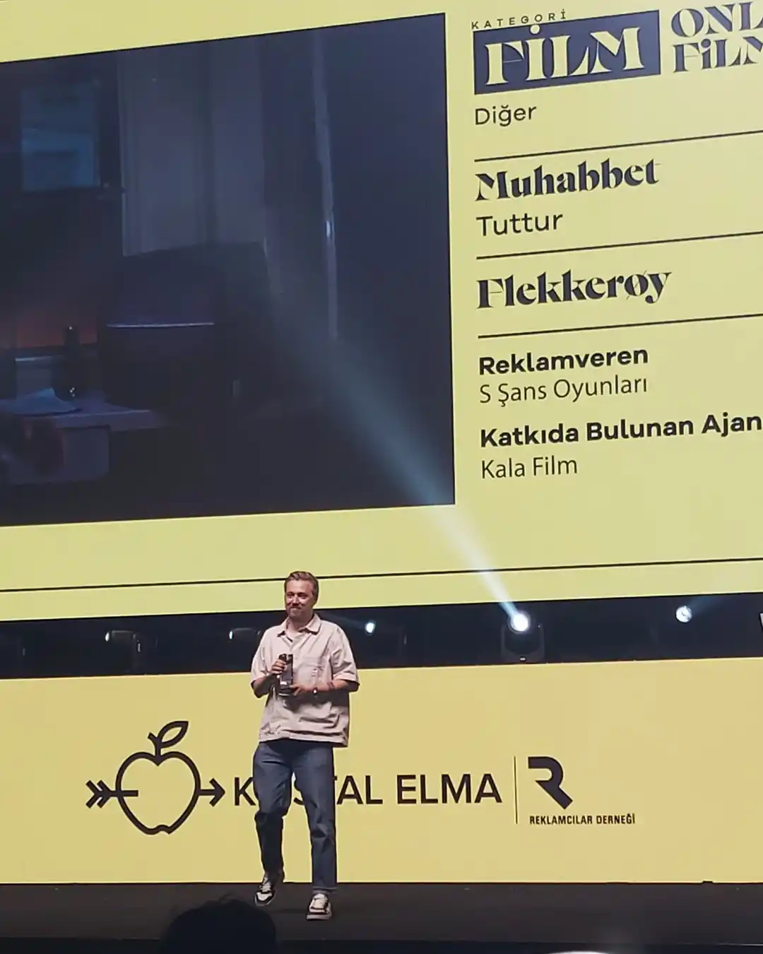 Image from Ajansspor: 🏅  Tuttur, “Flekkerøy” adlı reklam filmiyle Online Film kategorisinde...