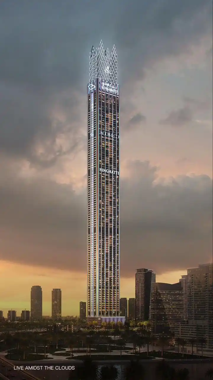 Image from Ken Ugwu Consulting: What does skyline simply mean? Jacob & Co Residences 🕰️ 🇦🇪...