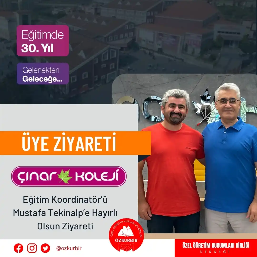 Image from ÖZKURBİR: 📌 *Yeni Görev, Yeni Başarılar Dileğiyle: Mustafa Tekinalp’e Hayırlı O...