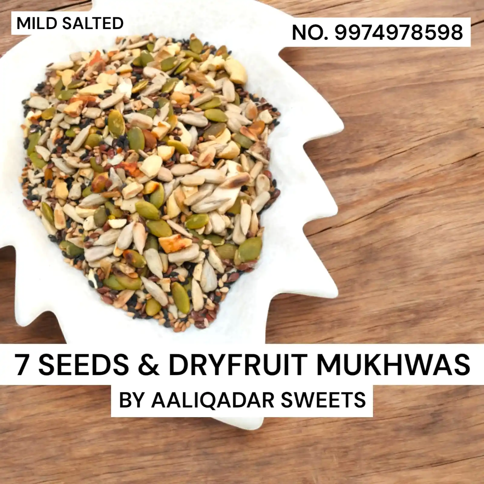 Image from 𝐀𝐒𝐇𝐀𝐑𝐀 𝐌𝐔𝐁𝐀𝐑𝐀𝐊𝐀 𝐌𝐀𝐃𝐑𝐀𝐒 𝐂𝐇𝐄𝐍𝐍𝐀𝐈 1447 𝐇: *7 Seeds & Dryfruit Mukhwas*  *Nourish Your Body, Delight Your Taste!*...