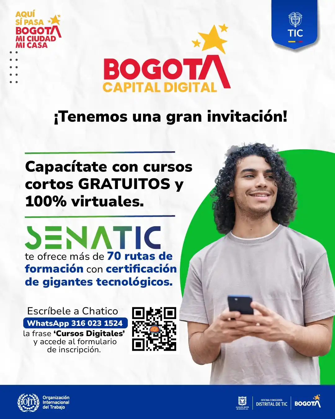 Image from Empleo en Bogotá: 🌐 Aprende, certifícate y crece en <a class="text-blue-500 hover:under...