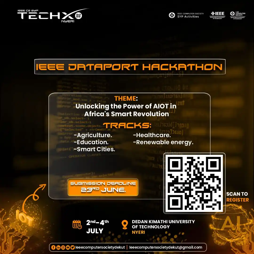 Image from The Tech Hut Community: Are You Ready to Unlock the Power of AIoT in Kenya and Africa? The IEE...
