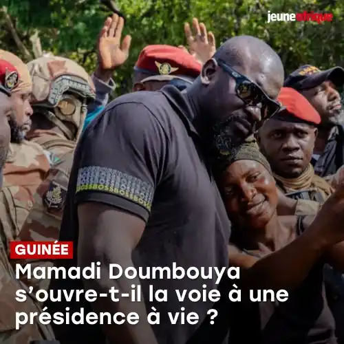 Image from Jeune Afrique: Bonsoir, voici les *3 infos à retenir* ce vendredi : 🇬🇳 En *Guinée*...