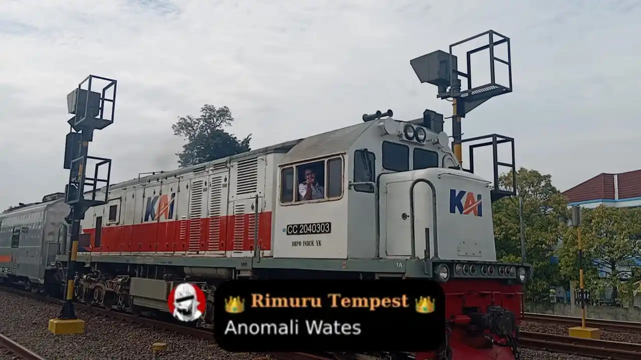Image from ⏤͟͟͞͞✧ ISBYYK Train Information: _*CC 204 03 03 (03) YK ➩ KA 75 Mataram [SLO - PSE]*_  _Ket: Ber Wates ...