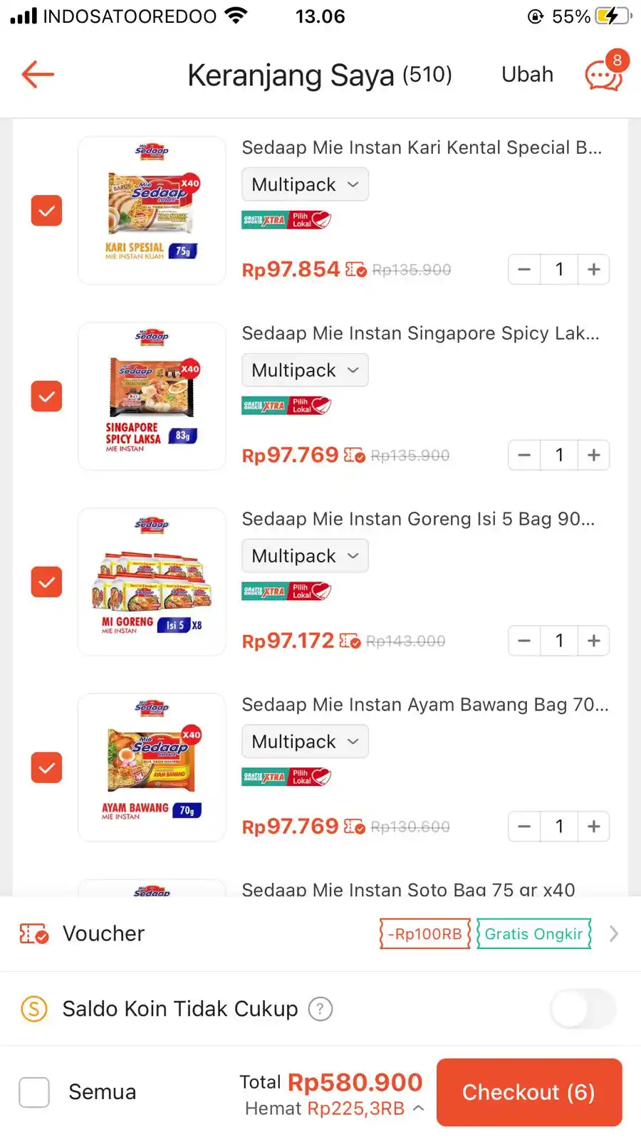 INFO PROMO GARAPAN DISKON SHOPEE - LAZADA - TOKOPEDIA - BLI BLI - INDO ALFA - GOMART BY MOM RAYYAN🛍️ post