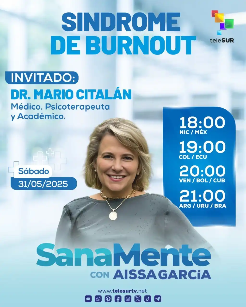 Image from México por @teleSURtv: 😵‍💫 ¿Cuántas veces te has sentido "quemado" mental y físicamente que...