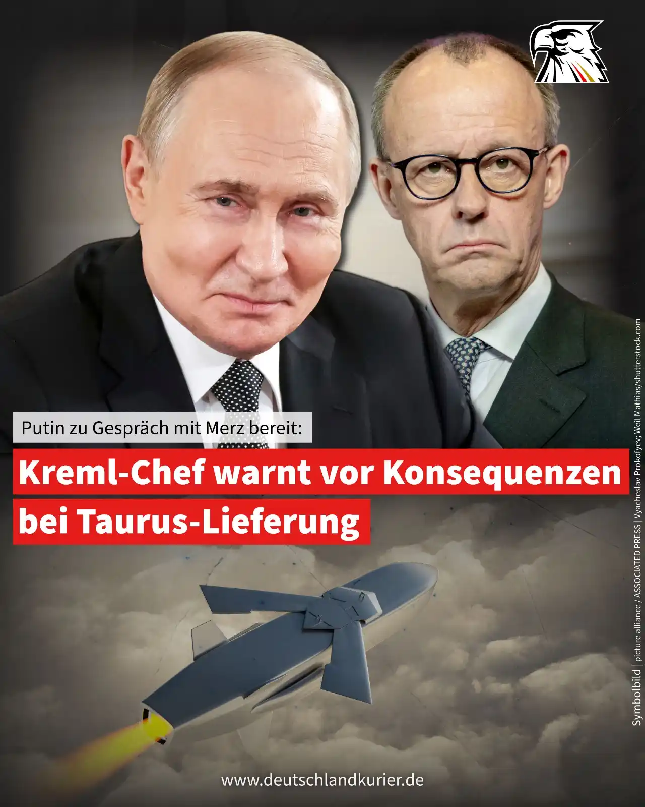 Image from Deutschland-Kurier: Der russische Präsident Wladimir Putin hat sich zu einem Gespräch mit ...