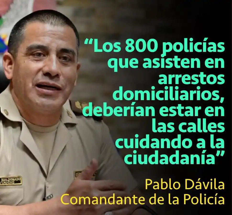 Image from Milagreño que se Respeta: El comandante de la policía dice que los 800 policías que asisten en a...