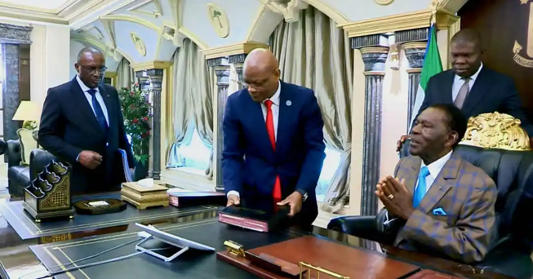 Image from LA VICEPRESS 🌐ℹ️: *El Presidente Obiang Nguema valida las resoluciones de la CEEAC como ...