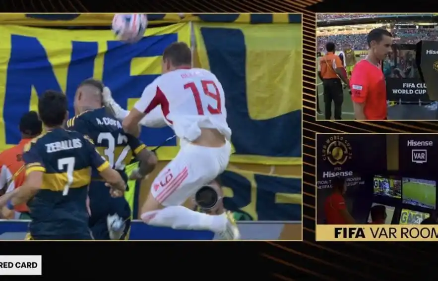 Image from Futebol News 🌎📰: Figal e Ander Herrera, do Boca Juniors, foram punidos com 4 jogos de s...