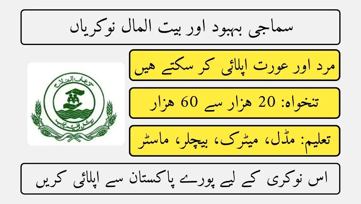 Image from IBA Sukkur 5 To 15 Categery Prepration: *🚨 Govt Jobs Alert: Bait Ul Maal & Social Welfare Punjab 2025!* 📢 No...