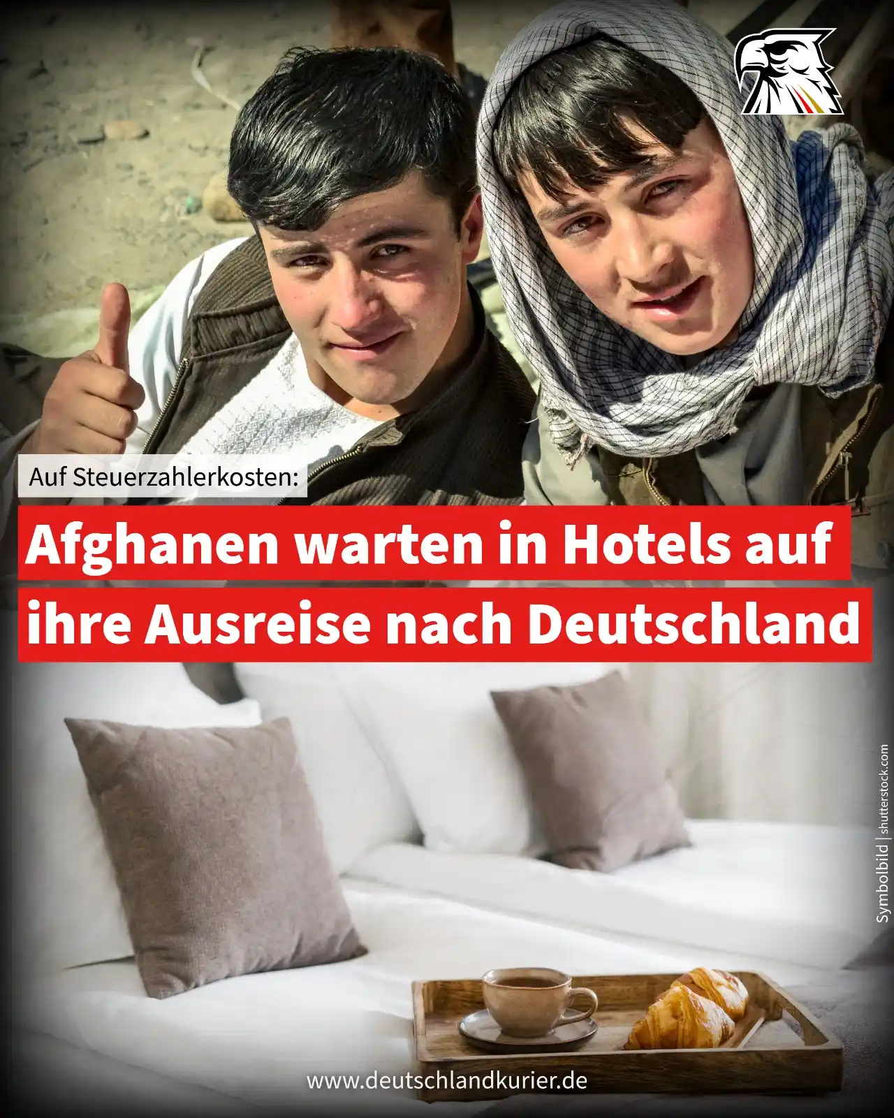 Image from Deutschland-Kurier: In der pakistanischen Hauptstadt Islamabad warten rund 2.500 Afghanen ...
