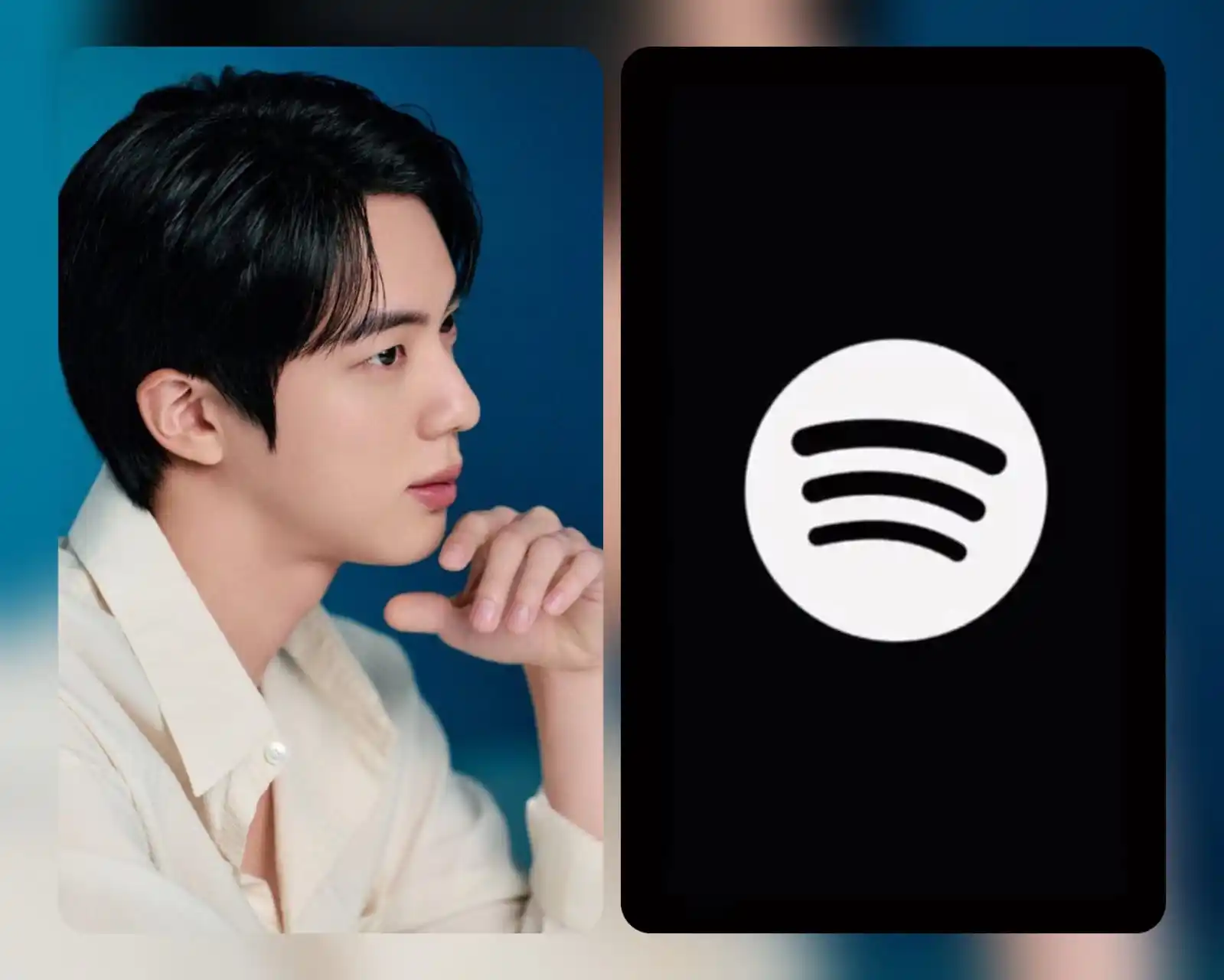 Image from 💜BTS INFO CR🇨🇷: JIN ha conseguido 3 logros el día de hoy en Spotify   • "Don't Say You...