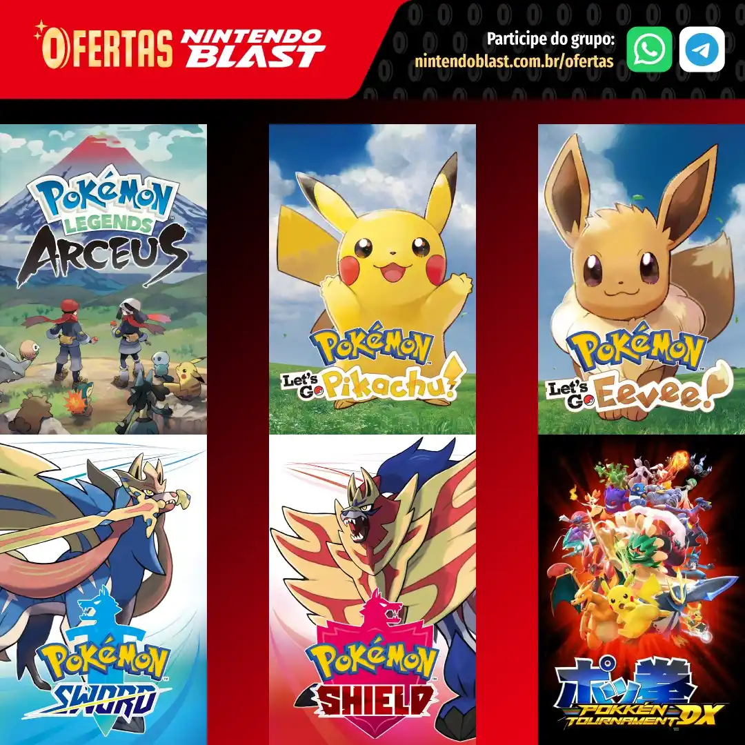 Image from Ofertas Nintendo Blast: 👾 *Jogos para Switch com desconto usando cupom* (via Mercado Livre) *...