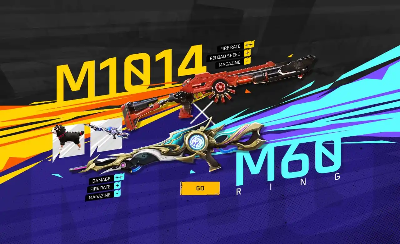 Image from GUNMAX GAMING: M1014 × M60 Ring Event From 14 June🇮🇳✅...