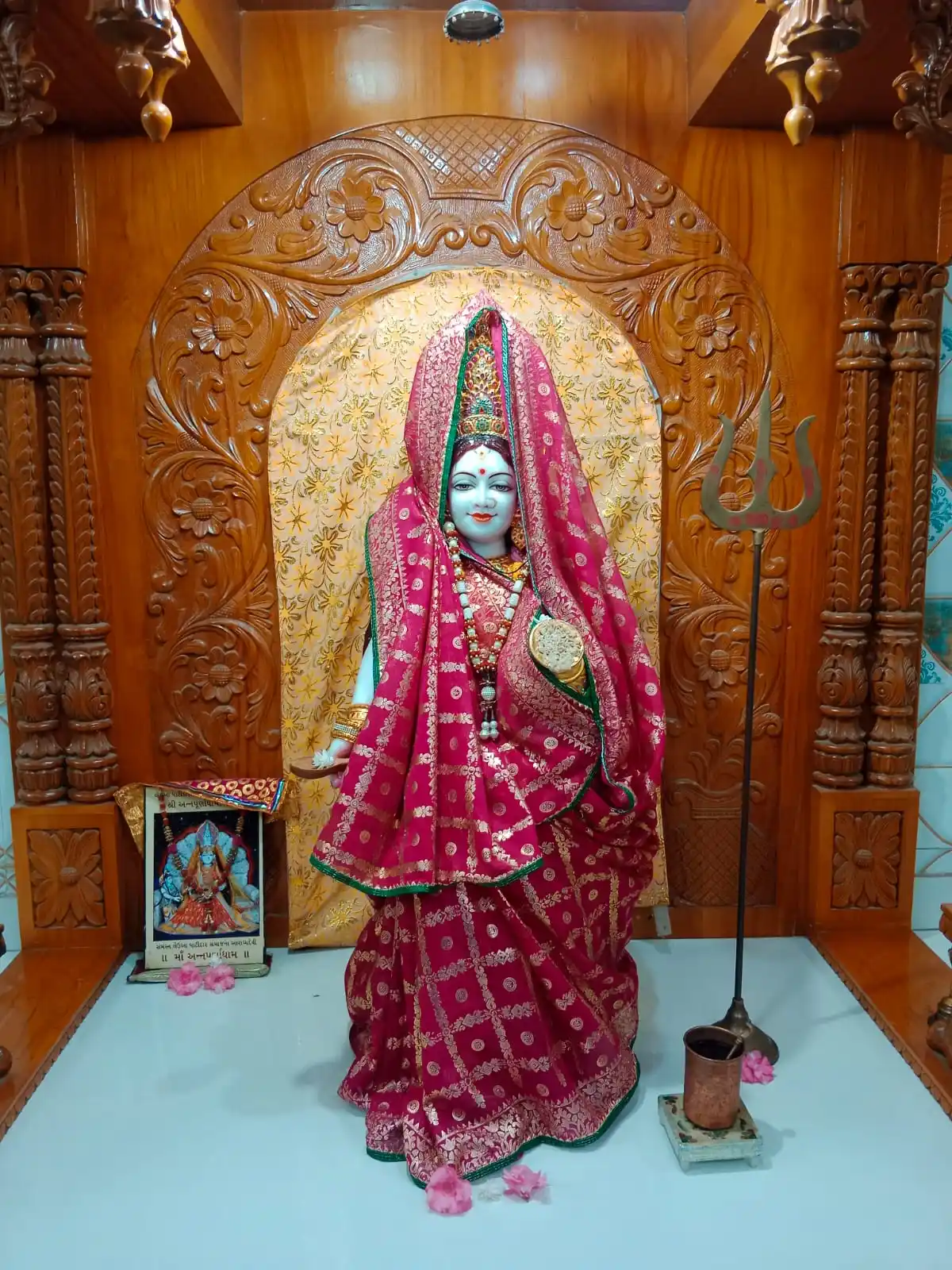 Maa Annpurna Mandir Antroli post