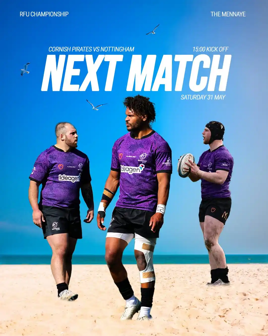 Nottingham Rugby post