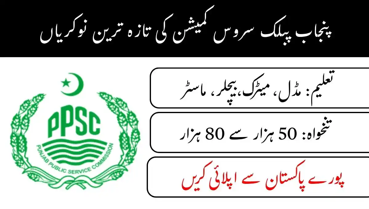Image from IBA Sukkur 5 To 15 Categery Prepration: *PPSC Jobs 2025 are open now! Multiple posts available with great pay ...