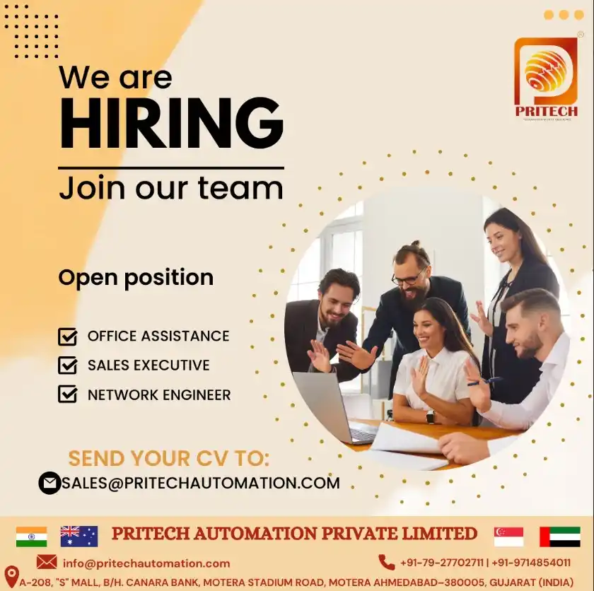 Image from PRITECH AUTOMATION PRIVATE LIMITED: <a class="text-blue-500 hover:underline cursor-pointer" href="/hashtag...