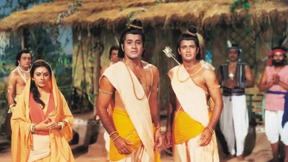 Image from Dainik Jagran: *Ramayan के इन डायलॉग्स को आज तक नहीं भूले फैंस* _रामानंद सागर की राम...