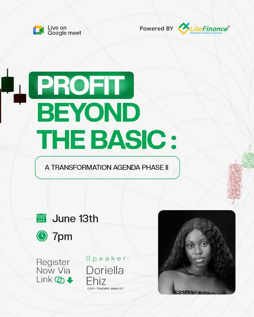 Image from LITEFINANCE_NIGERIA: *Ready to truly transform your financial approach?* 🚀 Following up o...