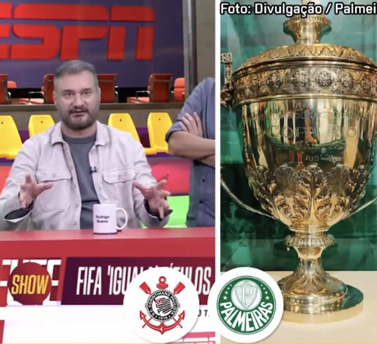 Image from Futebol News 🌎📰: 🎙️ Rodrigo Bueno, na ESPN:  “Posso dar uma aula sobre a Copa Rio? Na ...