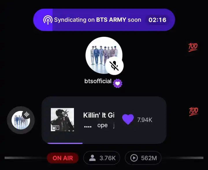 Image from 💜BTS INFO CR🇨🇷: SEPTIMA Y ÚLTIMA LISTENING PARTY DE  "KILLIN' IT GIRL (FEAT. GLORILLA ...