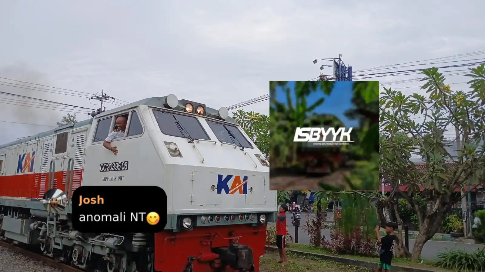 Image from ⏤͟͟͞͞✧ ISBYYK Train Information: *Stamformasi KA 167 Kertanegara* _Jumat, 20 Juni 2025_ *CC 203 95 08 ...