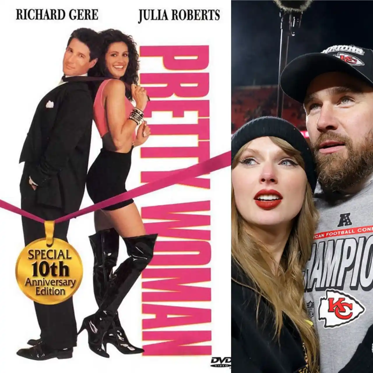 Image from 𖥻 [Taylor Swift World info 𝟏𝟑 ]: Taylor Swift y Travis Kelce tienen una lista de películas que quieren ...