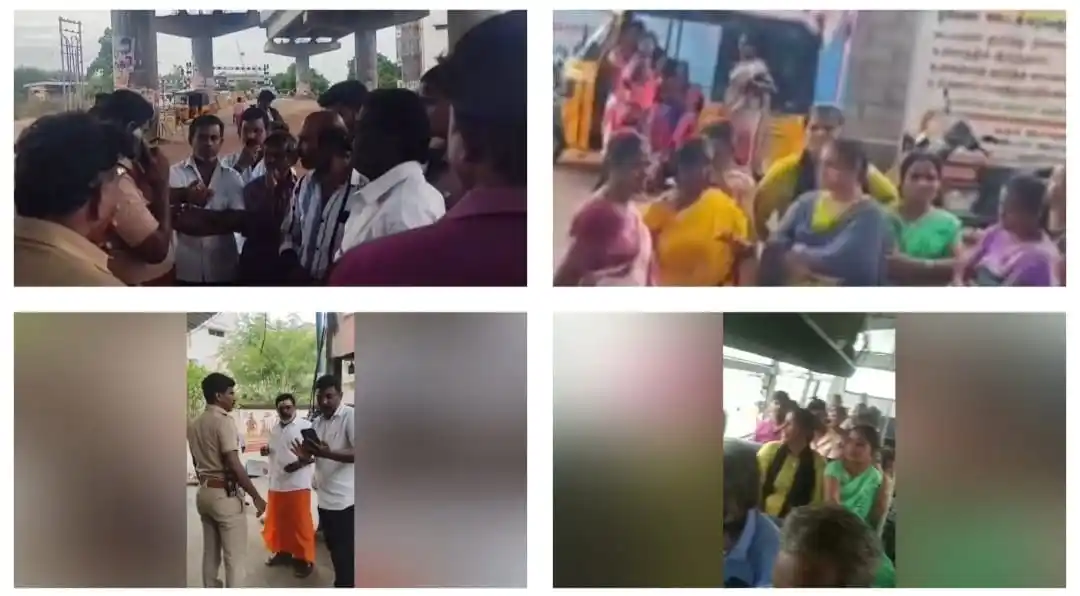 Image from The Great India News: தேனிக்கு வருகை தந்த உதயநிதிக்கு கருப்பு கொடி காட்டுவதாக தெரிவித்ததை அட...