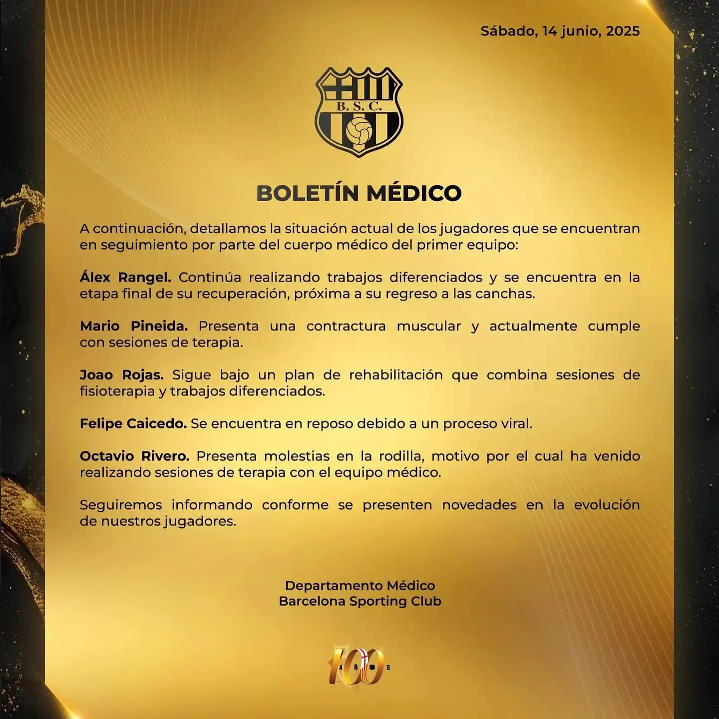 Image from Milagreño que se Respeta: 🚨 ÚLTIMA HORA‼️ FELIPAO Y RIVERO, BAJAS EN <a class="text-blue-500 ho...