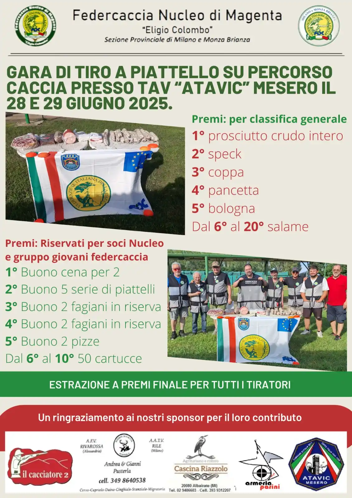 Federcaccia Nucleo di Magenta post