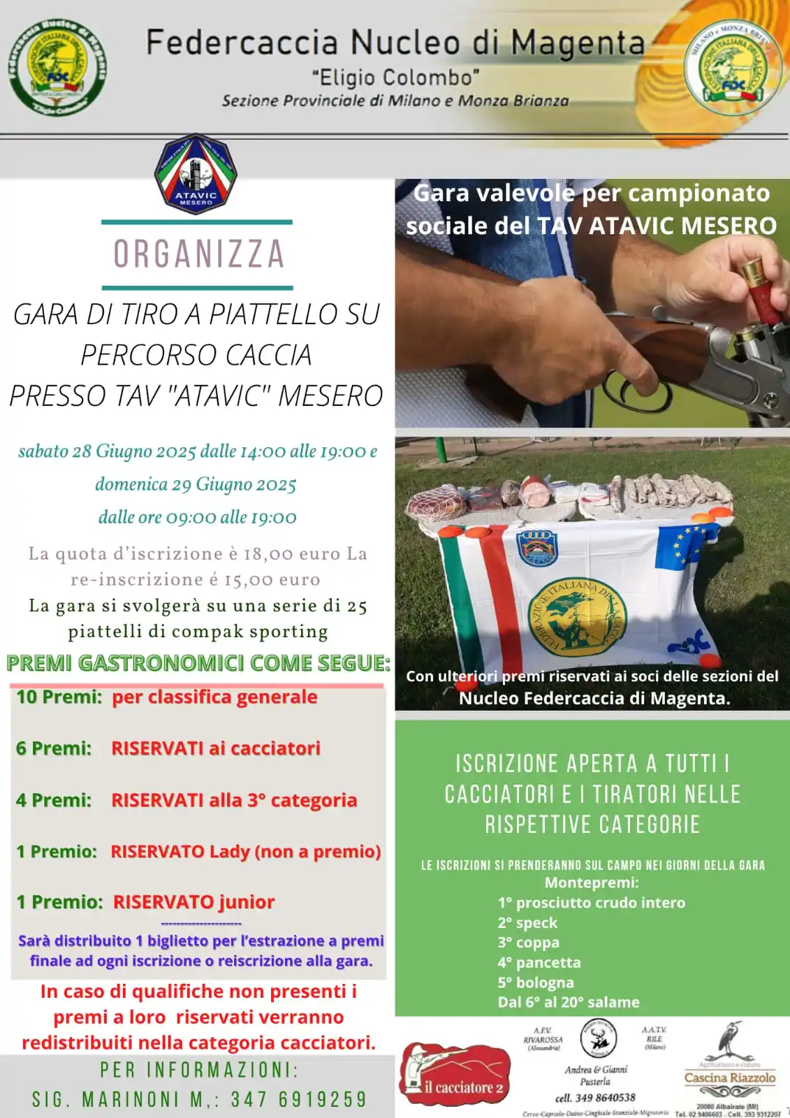 Federcaccia Nucleo di Magenta post