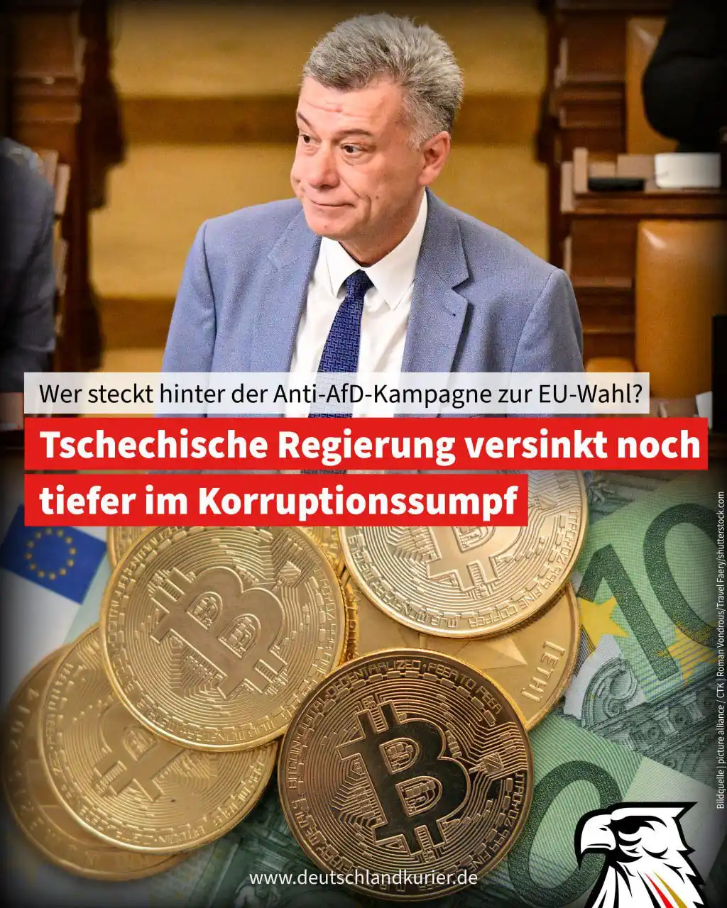 Image from Deutschland-Kurier: Wer steckt hinter der Anti-AfD-Kampagne zur EU-Wahl? Tschechische Regi...