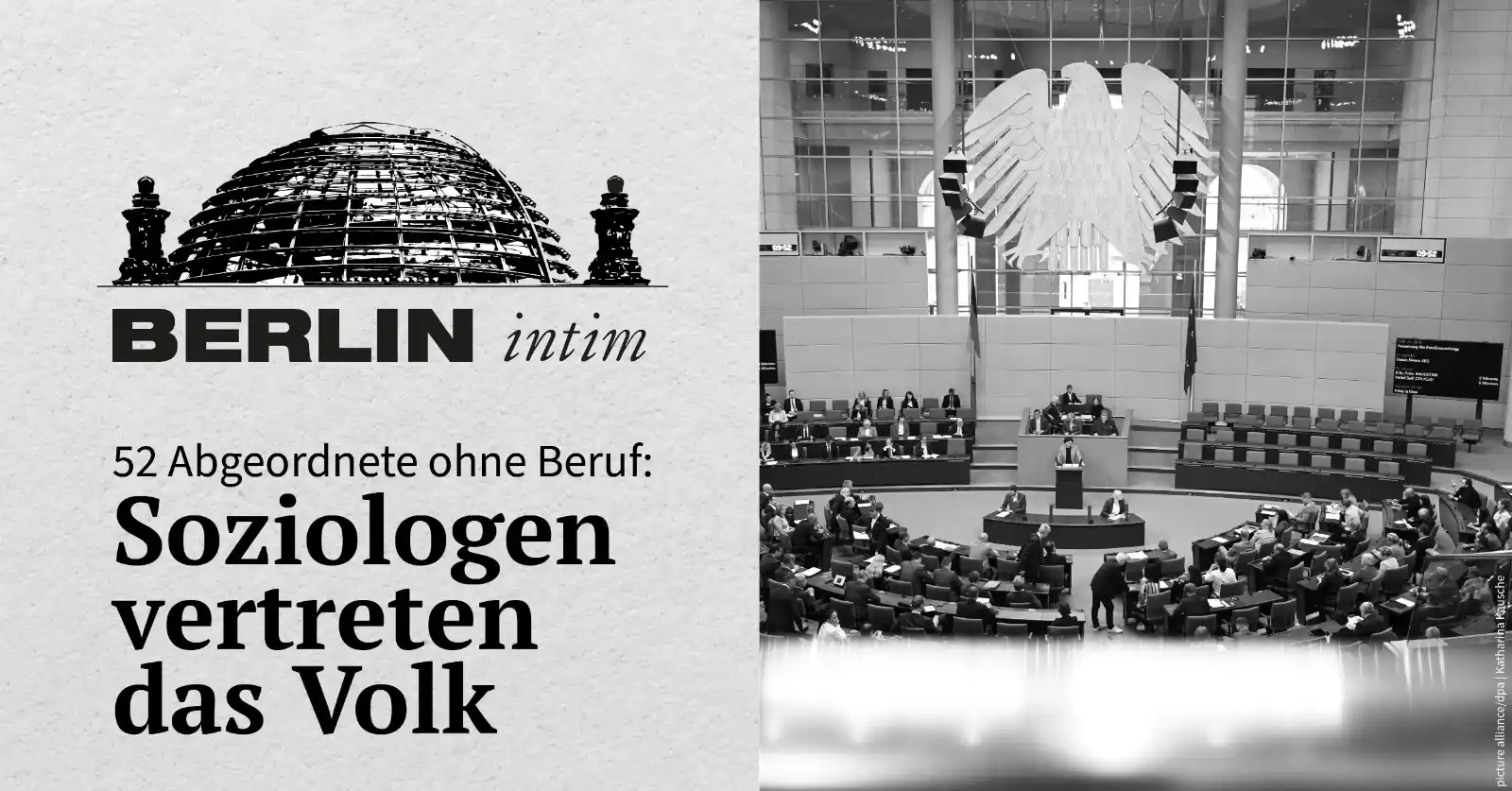 Image from Deutschland-Kurier: Zu Zeiten der Bonner Republik hieß es, der Bundestag sei mal voller un...