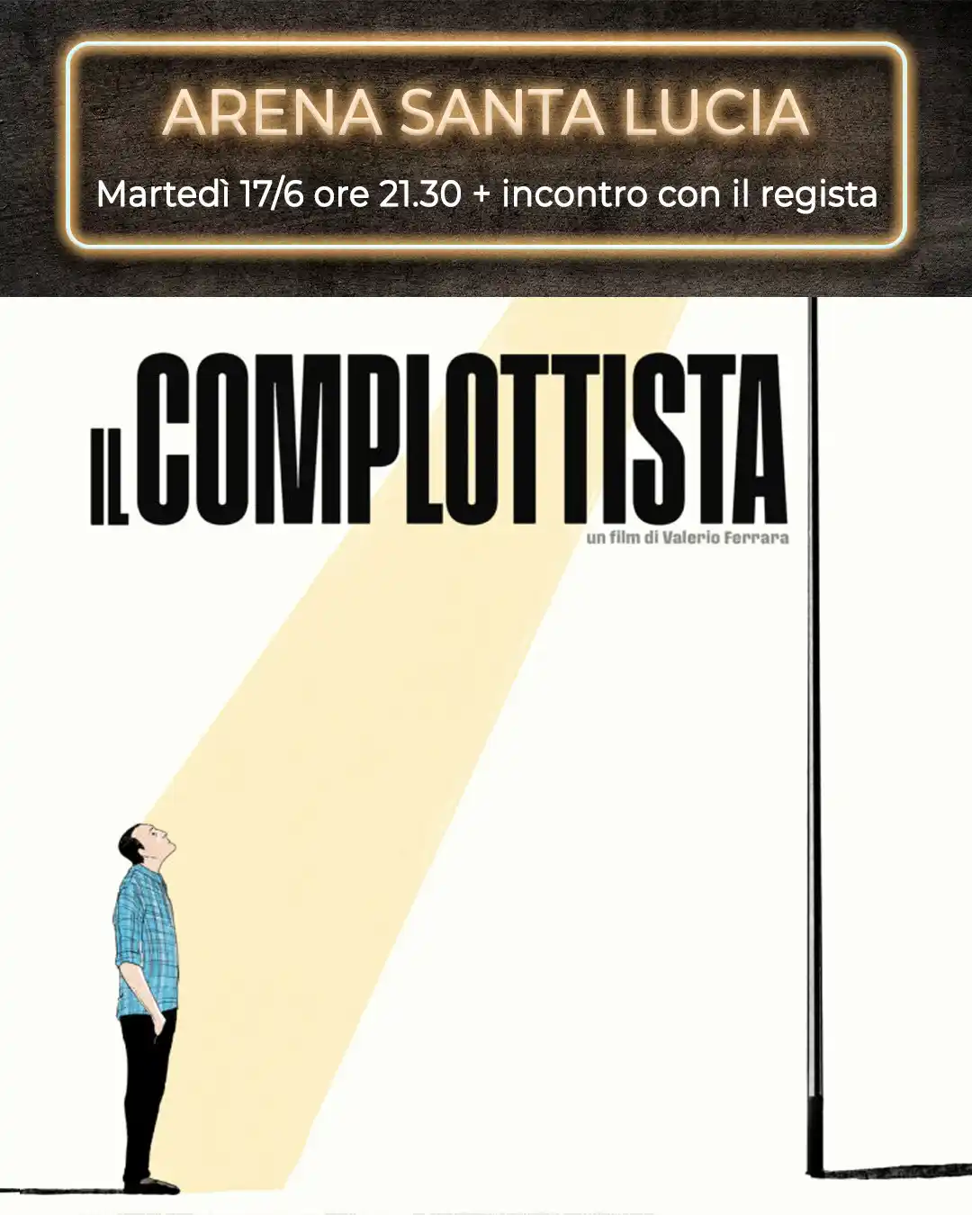 Image from Cinema Conca Verde, Del Borgo, Arena S Lucia, SAS: A Bergamo il regista Valerio Ferrara incontra il pubblico in occasione...