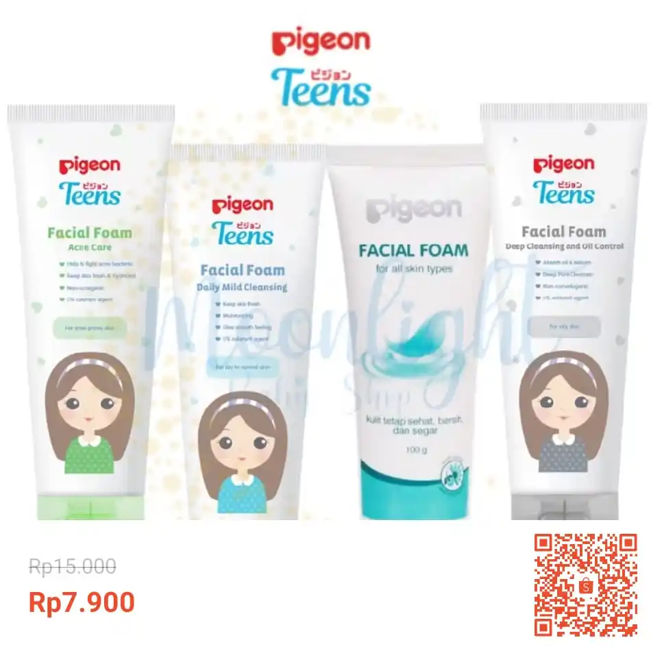 Image from INFO PROMO RACUN SHOPEE DISKON KODE VOUCHER SPILLTIKTOK TOKOPEDIA TIKTOK BLIBLI LAZADA RECEH CUAN: Allskin Temukan Pigeon Teens Facial Foam 100ml | Sabun Cuci Muka Anti...